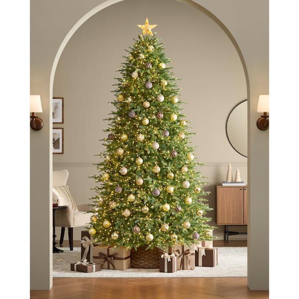 9 ft. Grand Duchess Twinkling Balsam Fir LED Pre-Lit Artificial Christmas Tree T28