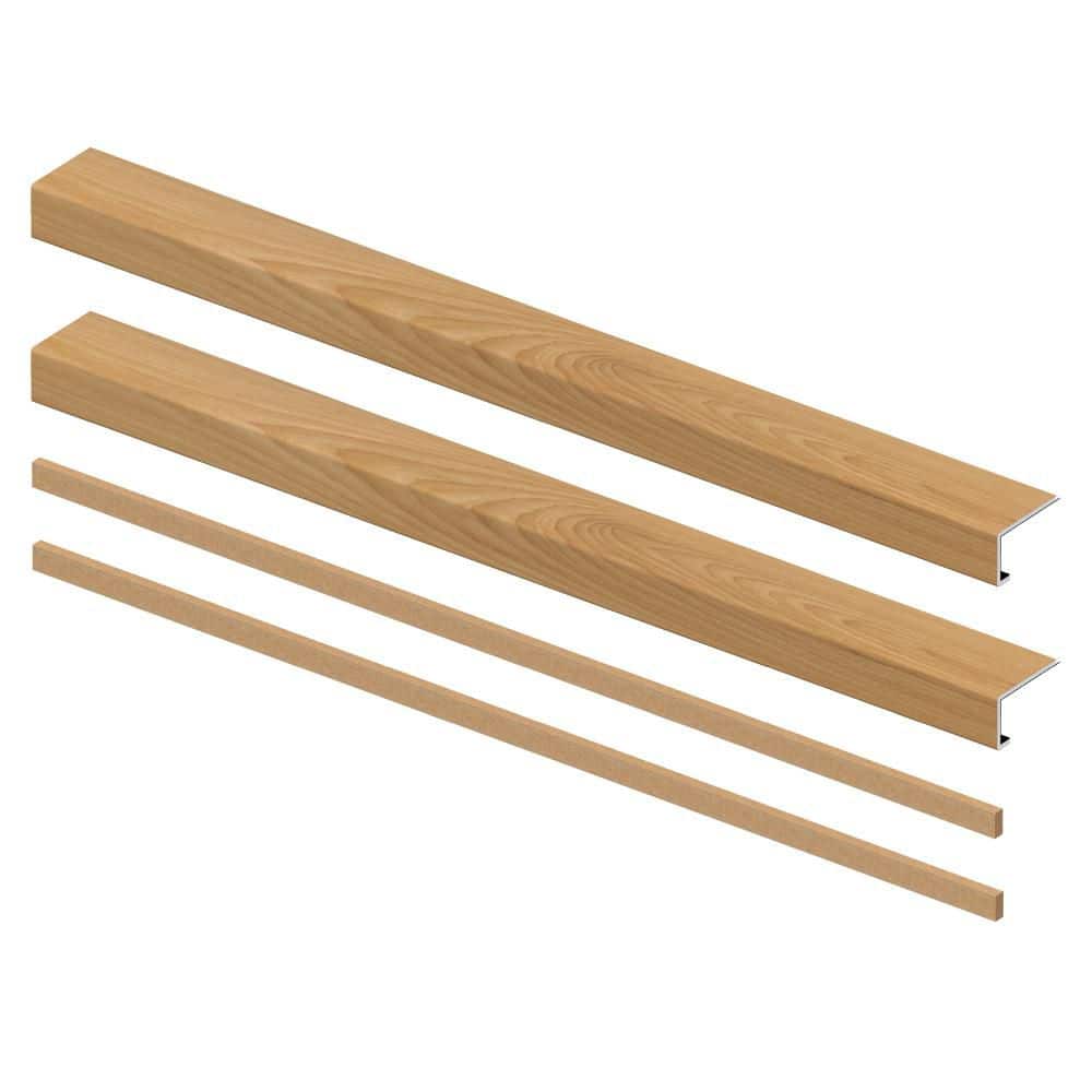 Smyrna Cypress 8mm x 46 in. x 12 in. Exact Match Large Square Nose Open Stair Return/Landing Kit (2-Pack) price history on PriceWatchPro