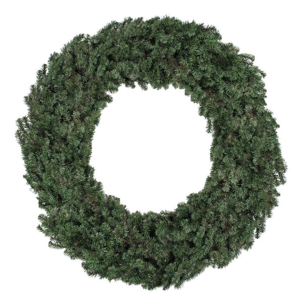 Northlight 96 in. Green Unlit Commercial Size Canadian Pine Artificial Christmas Wreath