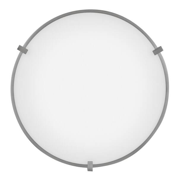 HINKLEY - Lowell 16.0 in. 3-Light Antique Nickel Flush Mount