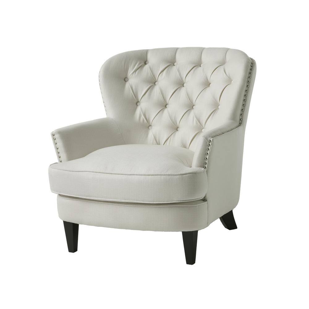 ivory carla upholstered chair