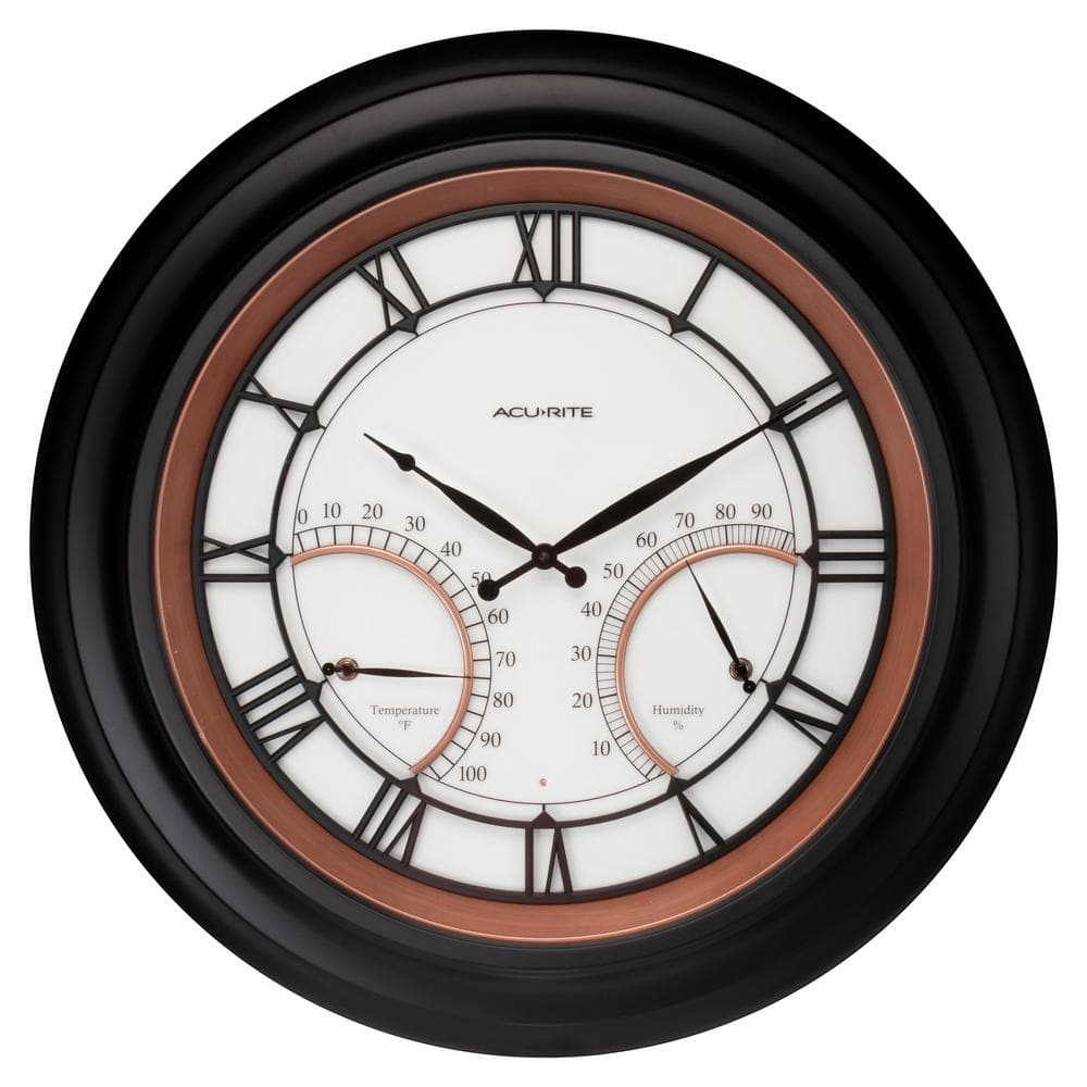 Cardinal Indoor Outdoor Wall Clock & Thermometer – Whitehall Products