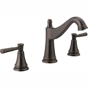 Mylan 8 in. Widespread 2-Handle Bathroom Faucet in Venetian Bronze
