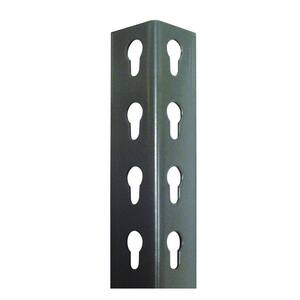 Series 200 8 Ft. H Individual Gray Steel Upright Post