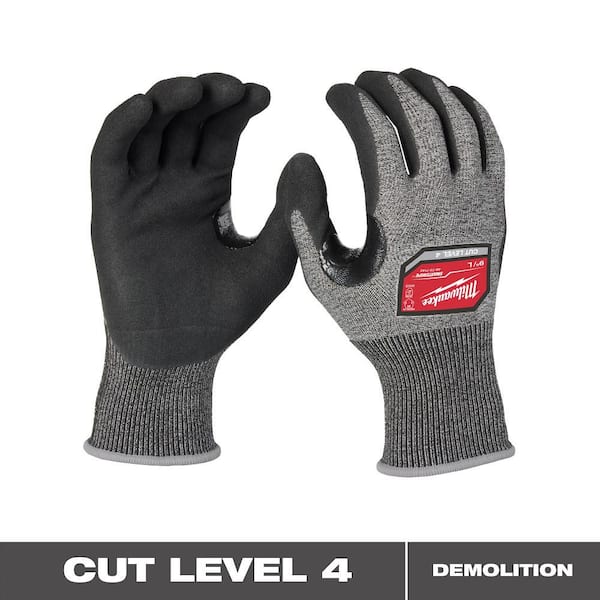 Milwaukee Small High Dexterity Cut 4 Resistant Nitrile Dipped
