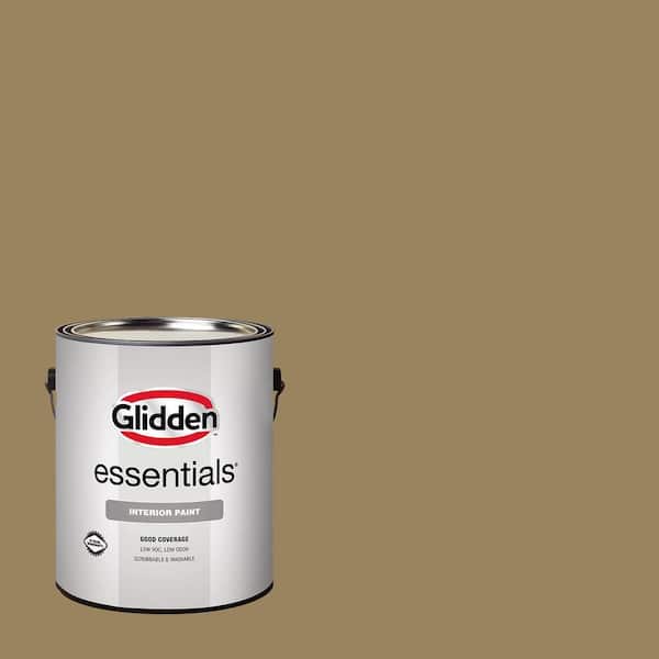 Glidden Essentials 1 gal. PPG1100-6 Twisted Tail Flat/Matte Interior Paint