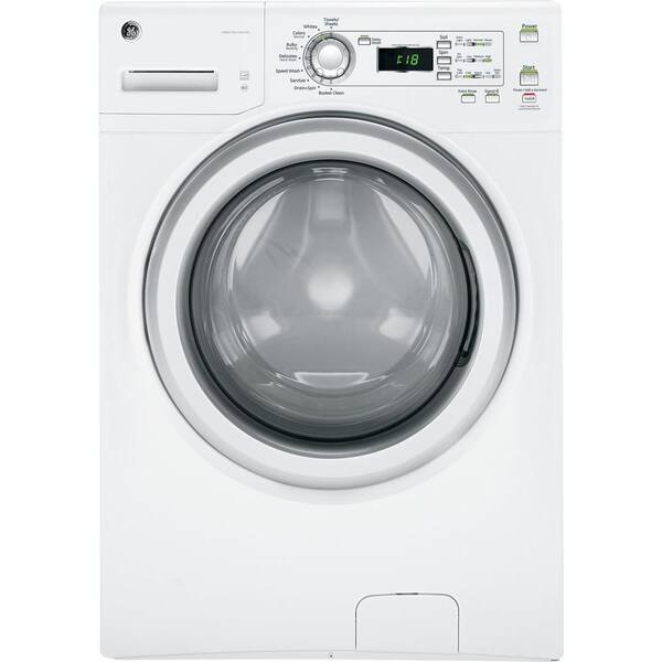 GE 3.6 DOE cu. ft. High-Efficency Front Load Washer in White, ENERGY STAR