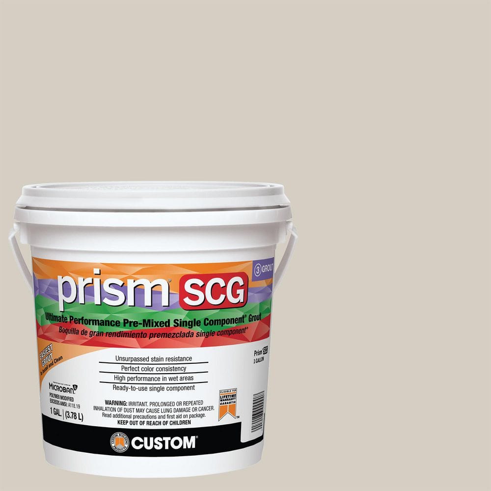 Prism SCG #545 Bleached Wood 1 Gal. Ultimate Performance Pre-Mixed Single Component Grout price history on PriceWatchPro
