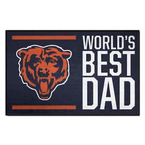 Chicago Bears Navy Blue Starter Mat Accent Rug - 19in. x 30in.