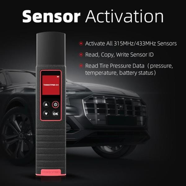 Thinkcar Tire Pressure Monitor TPMS Sensor Automotive Diagnostic OBD2 Scanner  Tool THINKTPMS G1 TKTG1 - The Home Depot