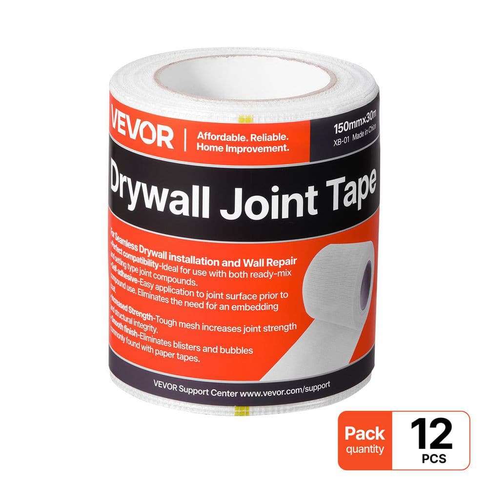 Drywall Mesh Tape, 98.43 ft. L Self-Adhesive Fiberglass Drywall Joint Tape for Easy Sheetrock Ceiling Crack Repair price history on PriceWatchPro