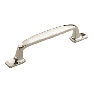 Highland Ridge 3-3/4 in. (96mm) Classic Polished Nickel Arch Cabinet Pull