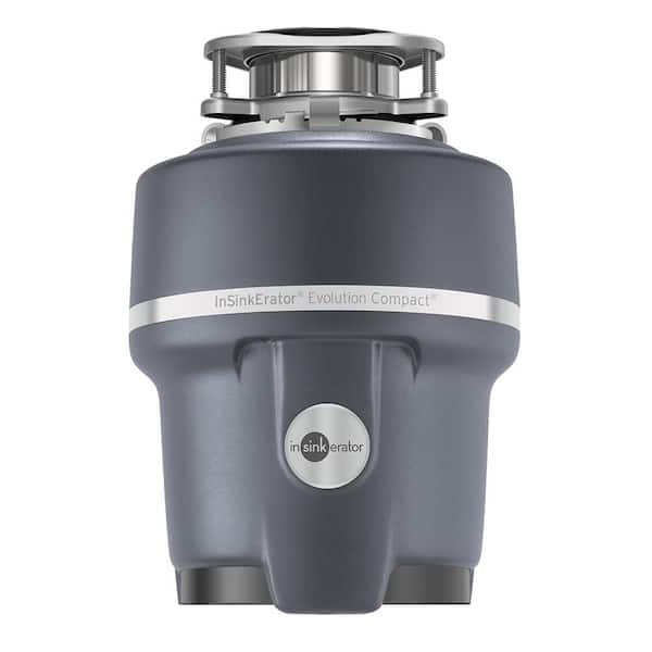 Photo 1 of *Factory Packaging* InSinkErator Evolution Compact Garbage Disposal - 3/4 HP - Black/Gray