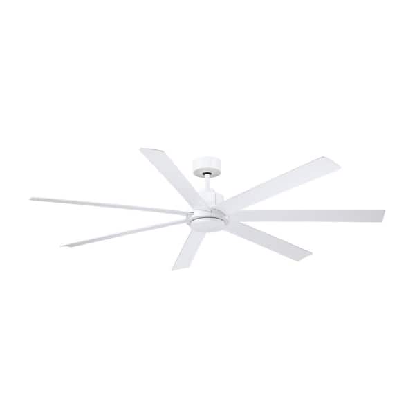 Pendry 72 in. Indoor/Outdoor Matte White Ceiling Fan