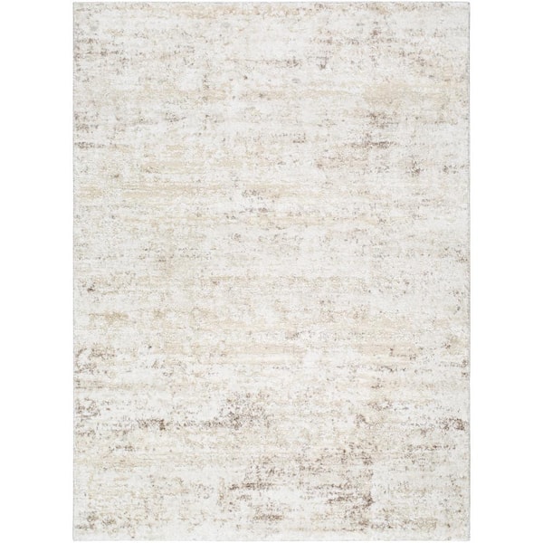 Livabliss Andorra Plus Light Beige/Cream Abstract 8 ft. x 10 ft. Indoor Area Rug