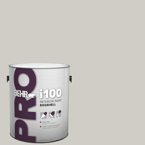 BEHR PRO 1 gal. #PPU26-10 Chic Gray Eggshell Interior Paint