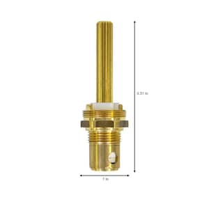 3 5/16 in. 18 pt Broach Right Hand Washerless Cartridge for Union Brass Replaces 1844A