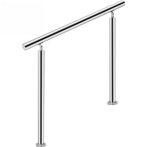 VEVOR 101 Pack Classic Composite Series 0.75-in x 0.05-in x 2-ft Black Aluminum Deck Post