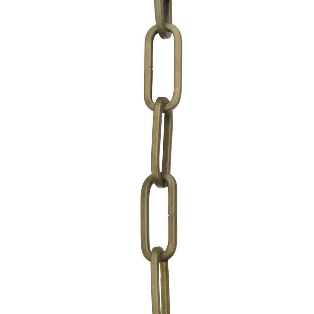 Progress Lighting 120 in. Aged Brass Accessory Chain P8757161 The