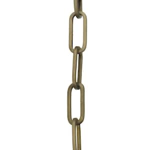 120 in. Aged Brass Accessory Chain