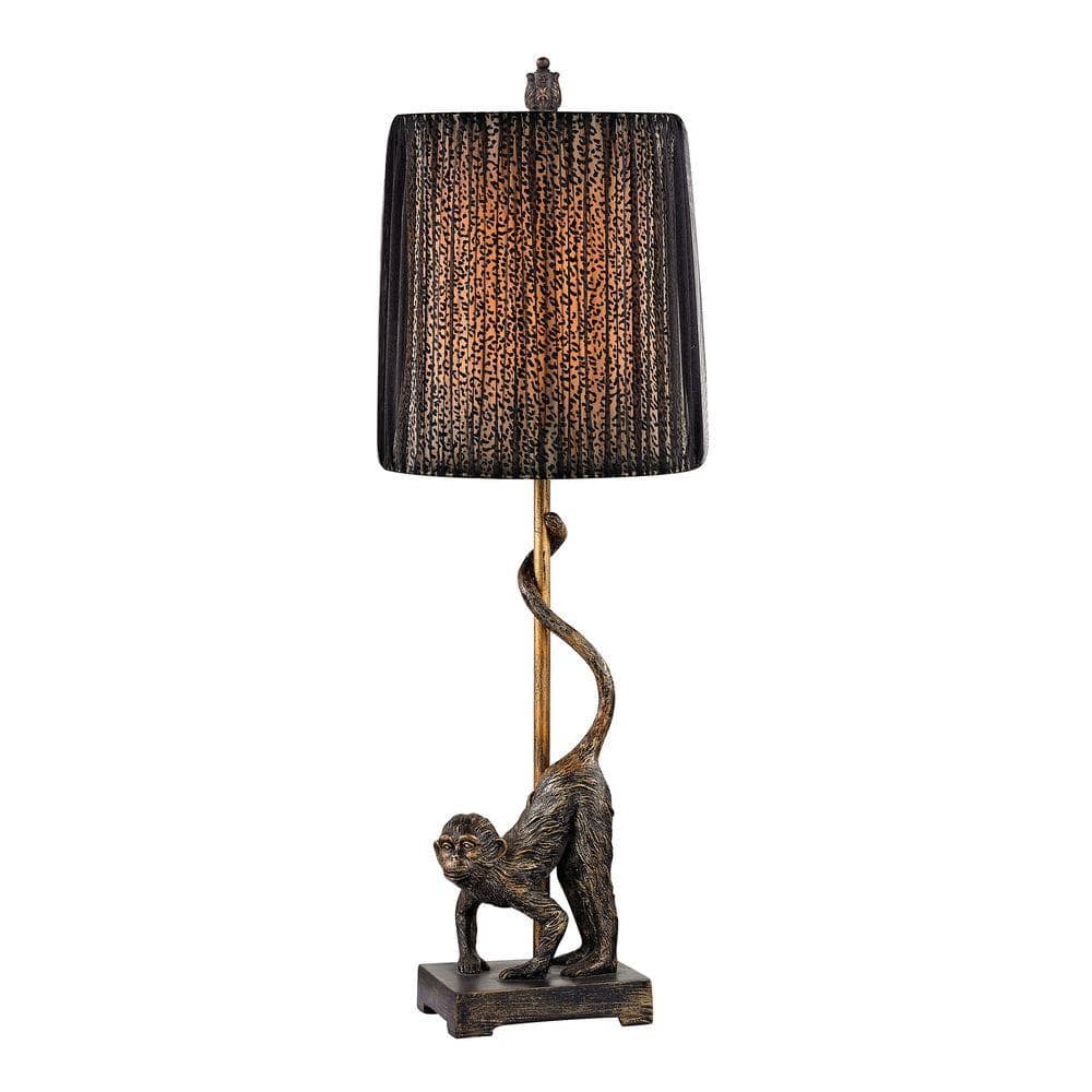 brass monkey table lamp