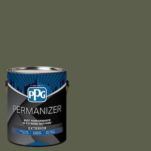 1 gal. PPG1127-7 Fresh Basil Semi-Gloss Exterior Paint