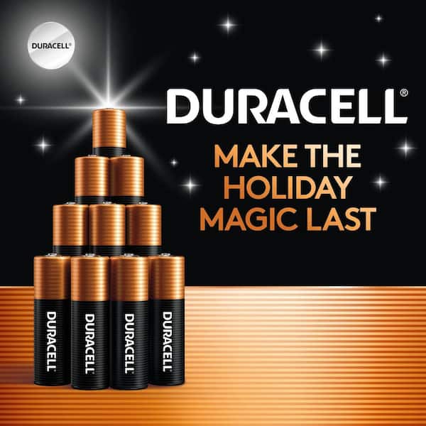 Duracell Coppertop Alkaline 9V Battery (4-Pack)