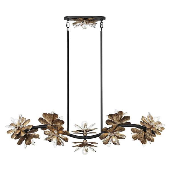 Savoy House Giselle H x 48 W 10-Light Delphine