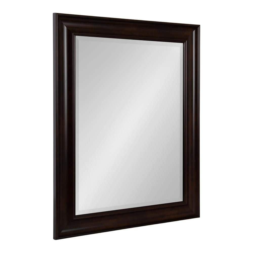 Aberdeen Brown 23 in. W x 29 in. H Rectangle Plastic Wall Mirror price history on PriceWatchPro