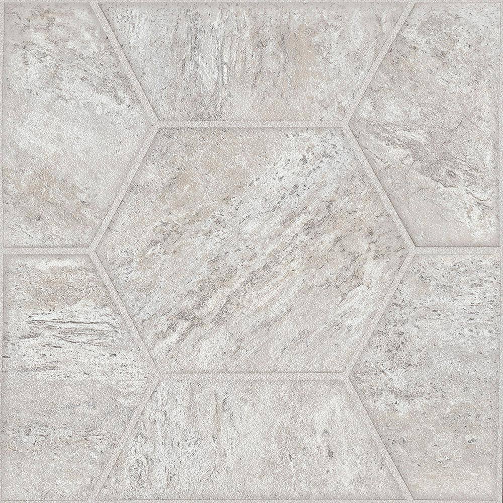 Lattice Cream 12 in. x 12 in. Peel and Stick Vinyl Tile (30 sq. ft. / case)