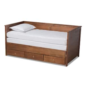 Thomas Walnut with Storage Twin to King Expandable Daybed