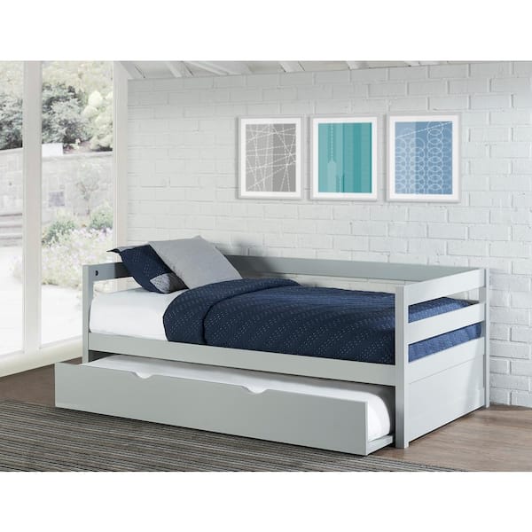 Hillsdale Furniture Caspian Gray Twin Daybed with Trundle