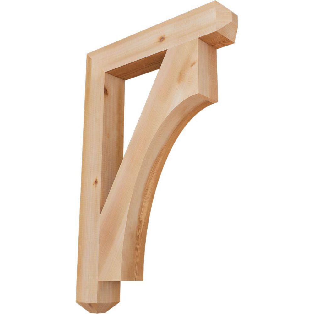 3.5 in. x 36 in. x 24 in. Western Red Cedar Westlake Craftsman Smooth Bracket price history on PriceWatchPro