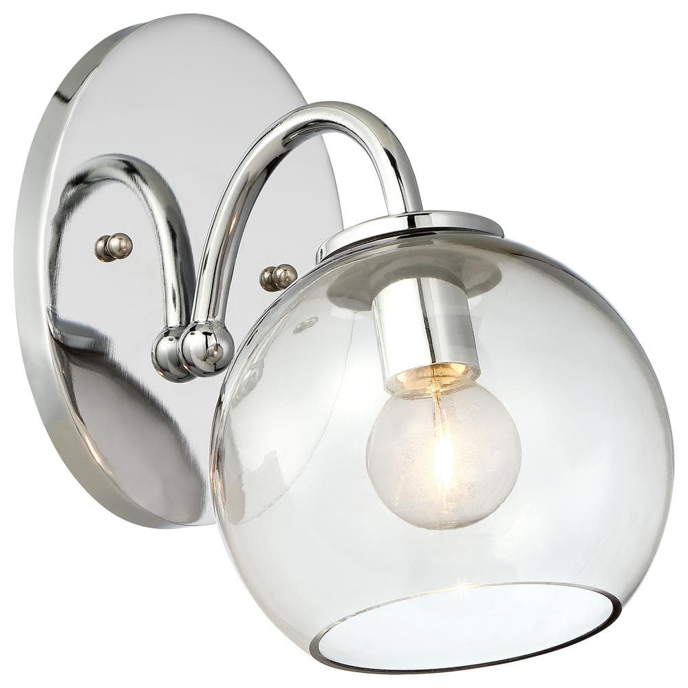 George Kovacs Exposed 1-Light Chrome Bath Light