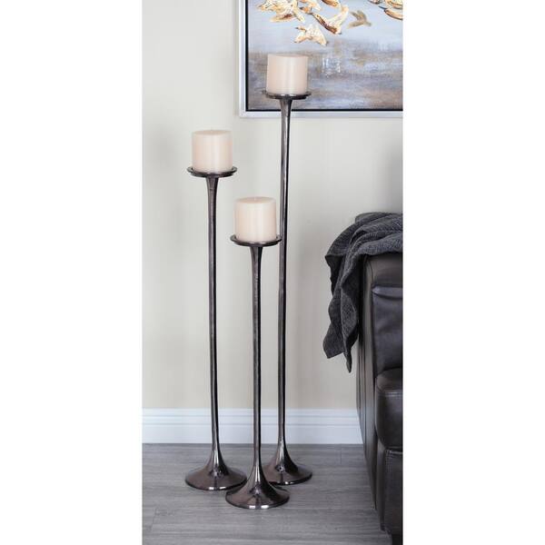 modern floor candle holders