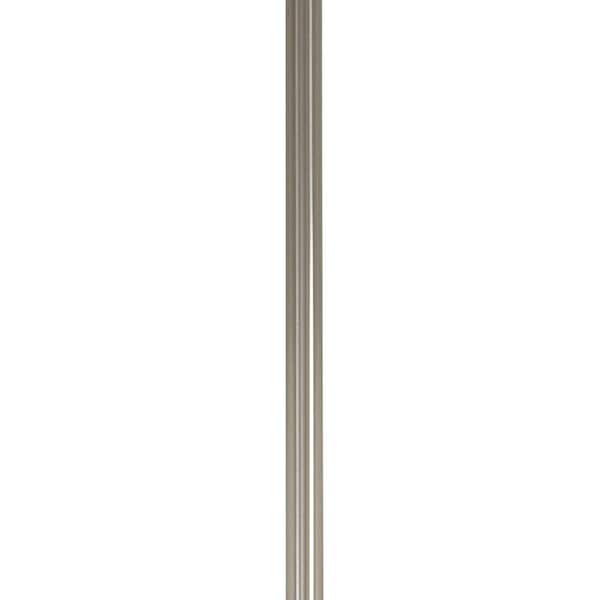 MINKA-AIRE Pancake 12 in. Brushed Nickel Extension Downrod