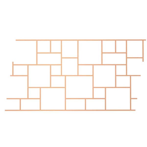 BonWay 36 in. x 355 ft. Silverdale Decorative Concrete Paper Stencil