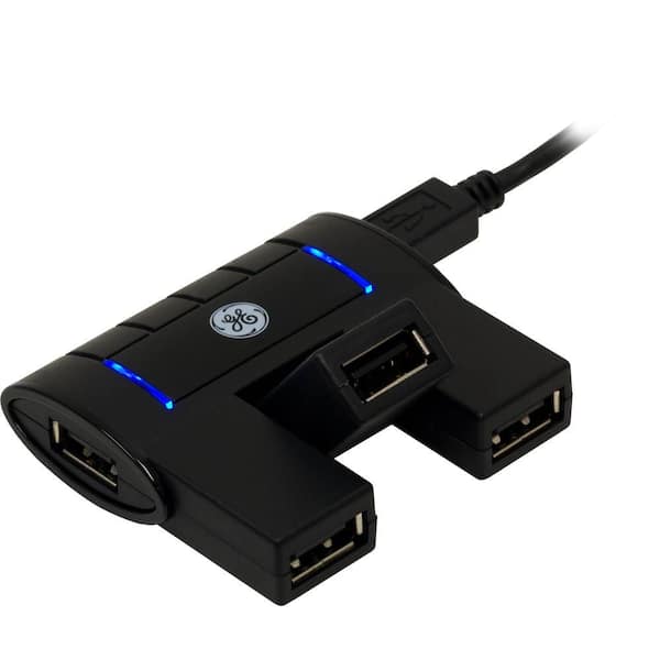 GE USB 2.0 4-Port Flex Hub