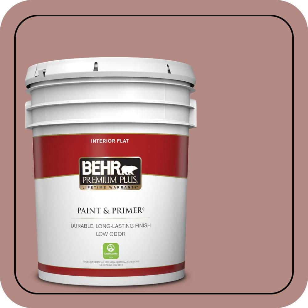 5 gal. #190F-4 Warm Comfort Flat Low Odor Interior Paint & Primer price history on PriceWatchPro