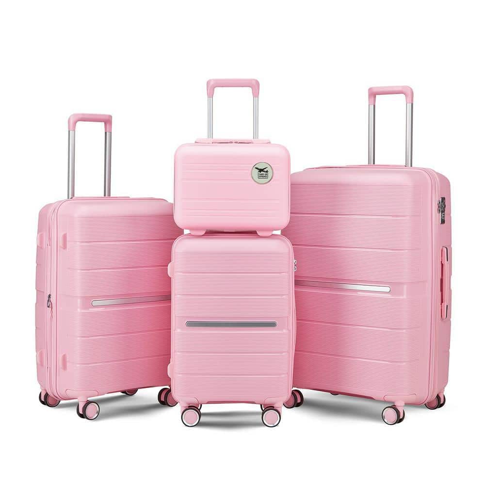 ☆　豪華セット B Nivencai 4-Piece Luggage Set (14/20/24/28) PP Lightweight and
