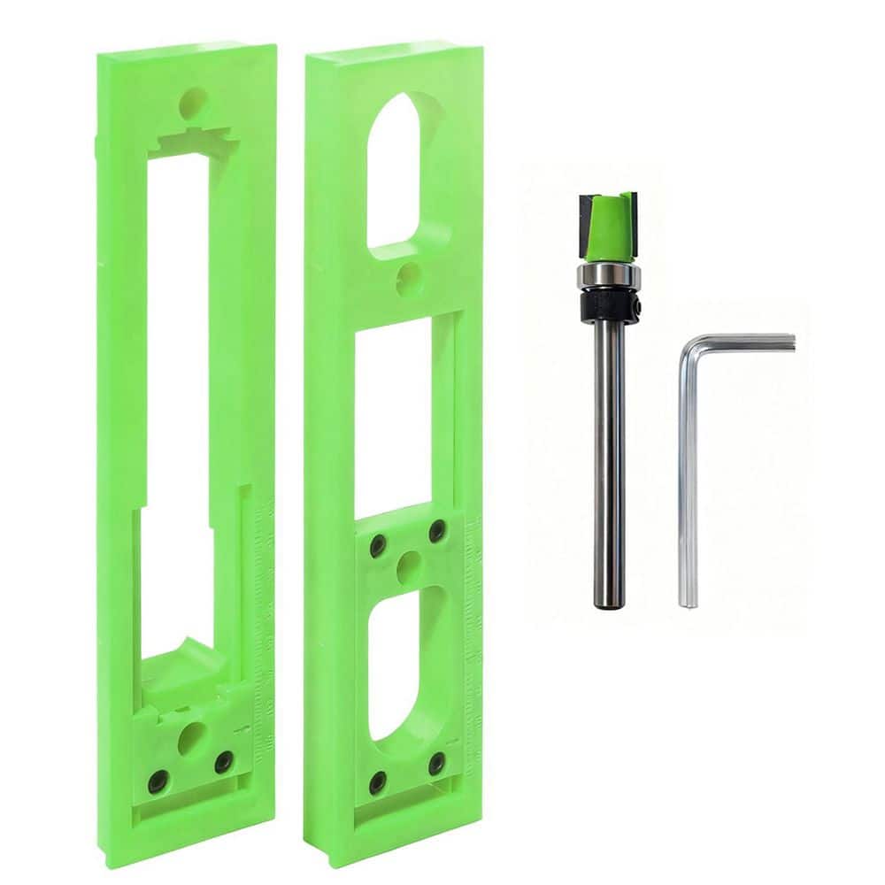 Cabinet Concealed Hinge Installation Template Kit with Precision Guide for Universal Door Hinge Mounting Jig price history on PriceWatchPro