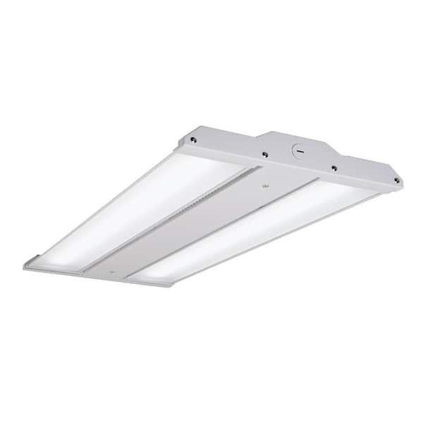 Photo 1 of 2 ft./26 in. 600-Watt Equivalent, Integrated LED, Dimmable White High Bay Light 23000 Lumens 5000K w/Aimable Optics