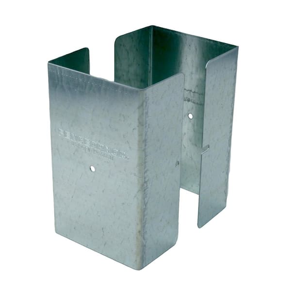 Fence Armor 3.5 in. x 3.5 in. x 1/2 ft. H Galvanized Steel Pro Series Mailbox and Fence Post Guard