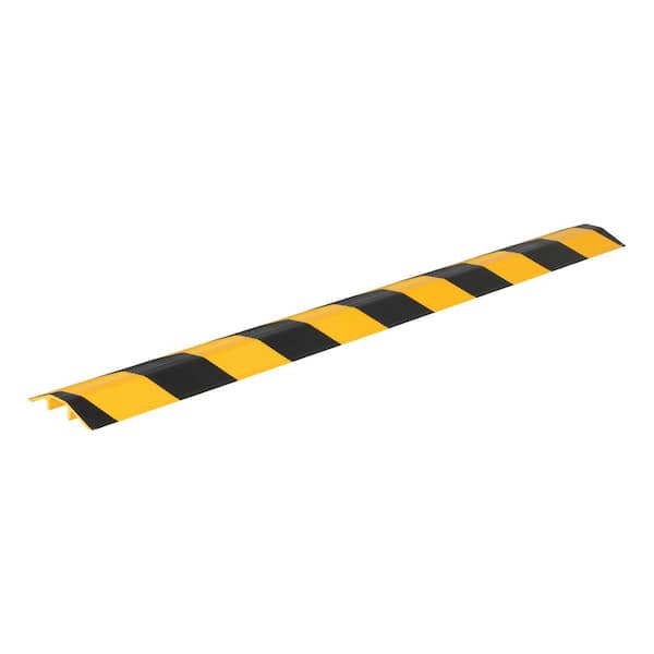 Vestil 72 in. Aluminum Hose and Cable Crossover - Yellow/Black