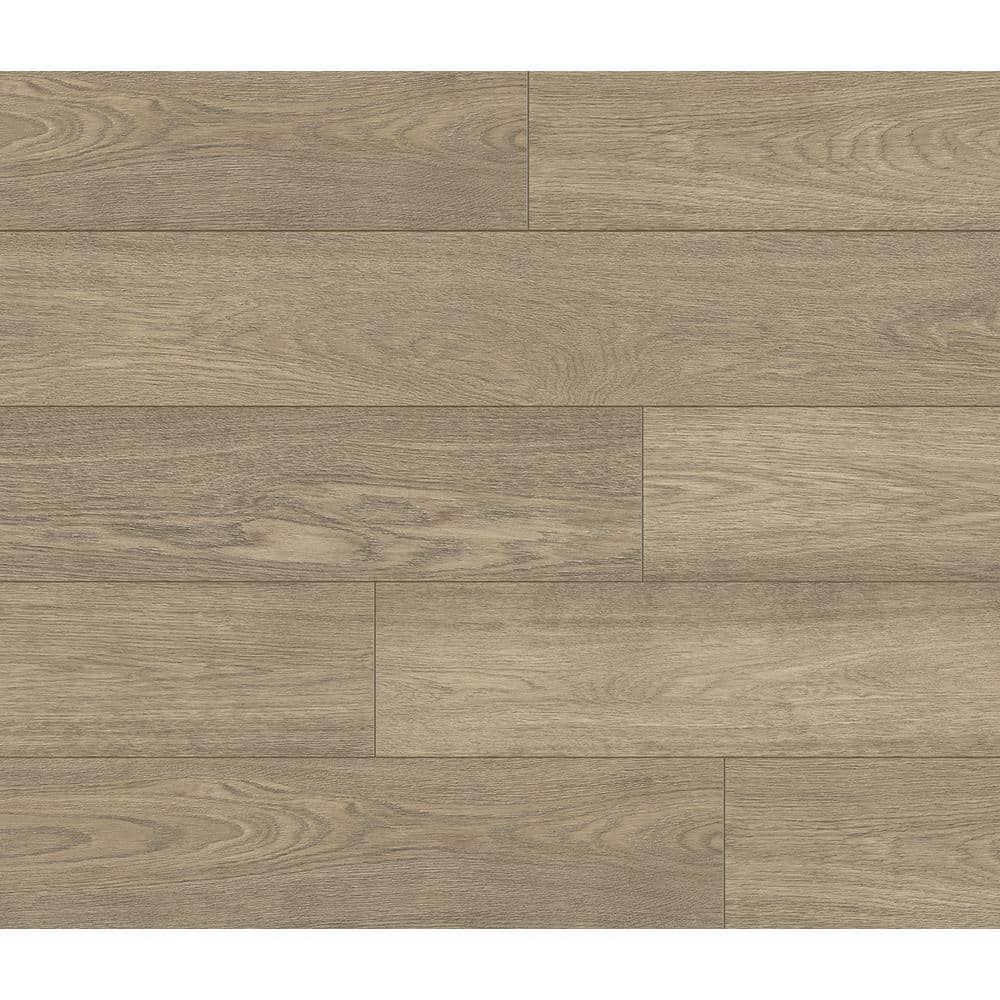 TrafficMaster Sweetwater Oak 7 mm x 7.6 in. W Laminate Wood