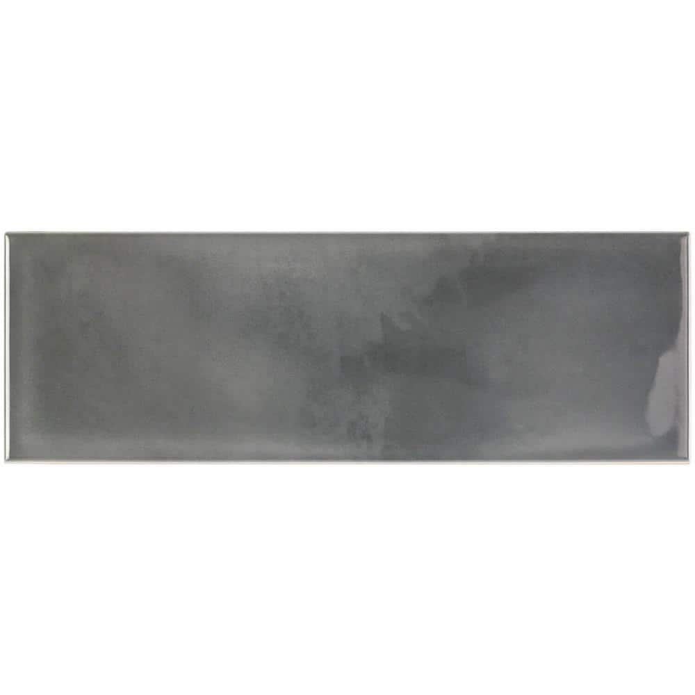 Piston Camp Gray 4 in. x 12 in. Glazed Ceramic Subway Wall Tile Sample price history on PriceWatchPro