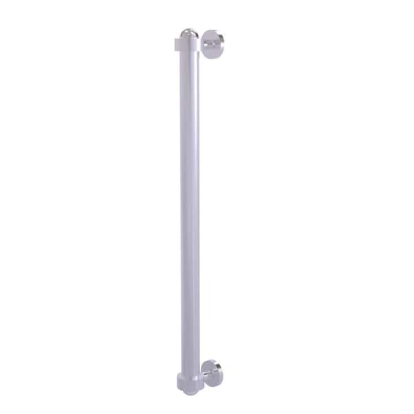 Allied Brass 18 in. Center-to-Center Refrigerator Pull in Satin Chrome