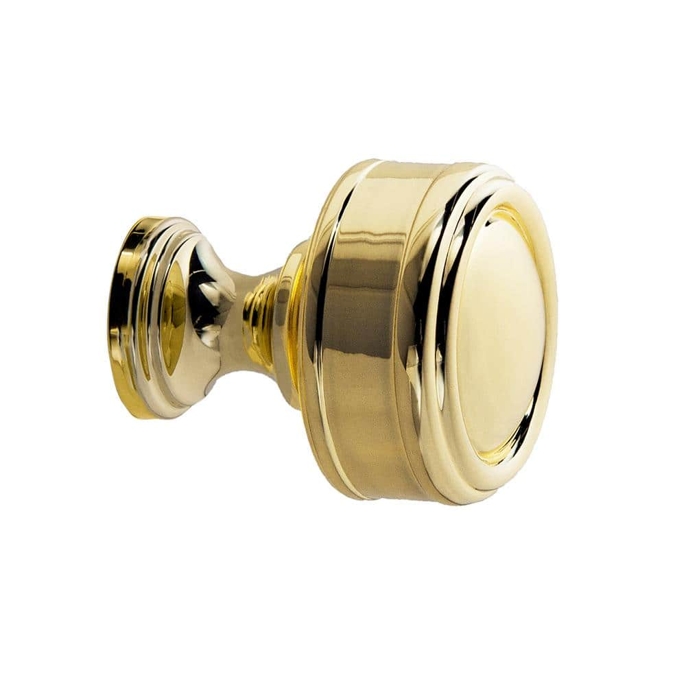 Sumner Street Home Hardware Paris 1-1/4 in. Polished Gold Solid