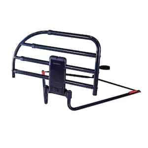 Click-N-Go 23-30 in. x 20 in. Extendable Bed Rail in Black