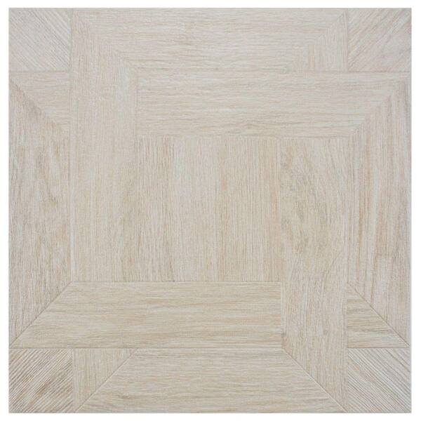 Merola Tile Bosco Blanco 17-3/4 in. x 17-3/4 in. Ceramic Floor and Wall Tile (11 sq. ft. / case)-DISCONTINUED